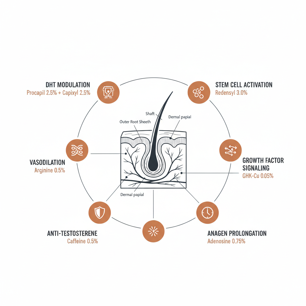 6 biological pathways targeted
